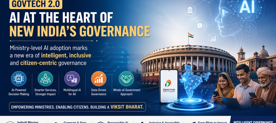 GovTech 2.0: How Ministry-Level AI Adoption is Redefining Governance in India