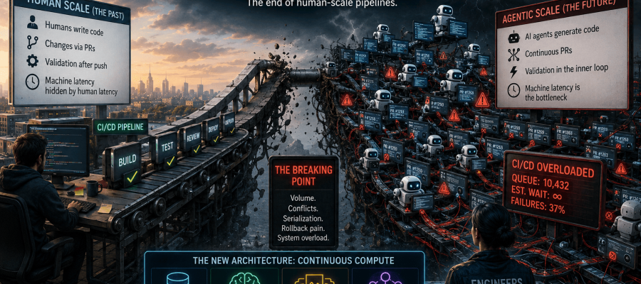 The Silent Collapse of CI/CD: Why AI Agents Could Break Modern Software Engineering