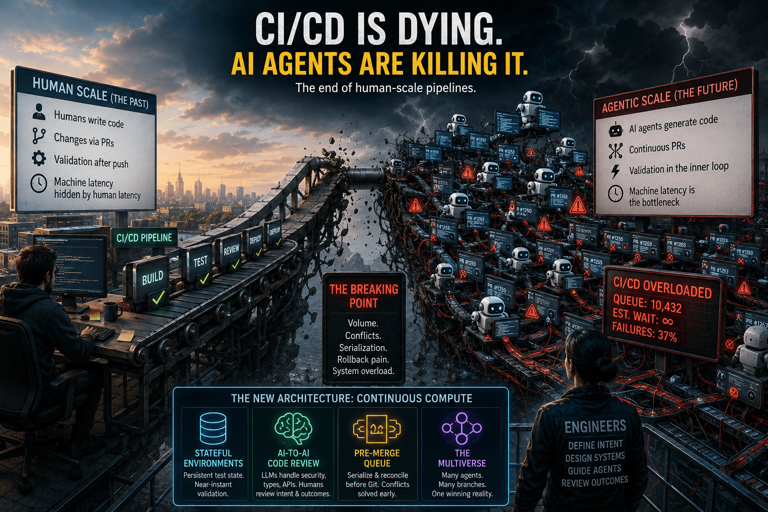 The Silent Collapse of CI/CD: Why AI Agents Could Break Modern Software Engineering