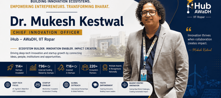 Dr Mukesh Kestwal Emerges as a Key Force in India’s DeepTech and Startup Ecosystem
