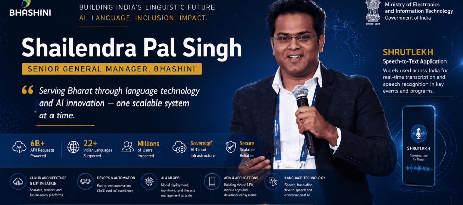 The Man Powering India’s Language AI Revolution: How Shailendra Pal Singh Is Helping Build the Digital Infrastructure Behind BHASHINI