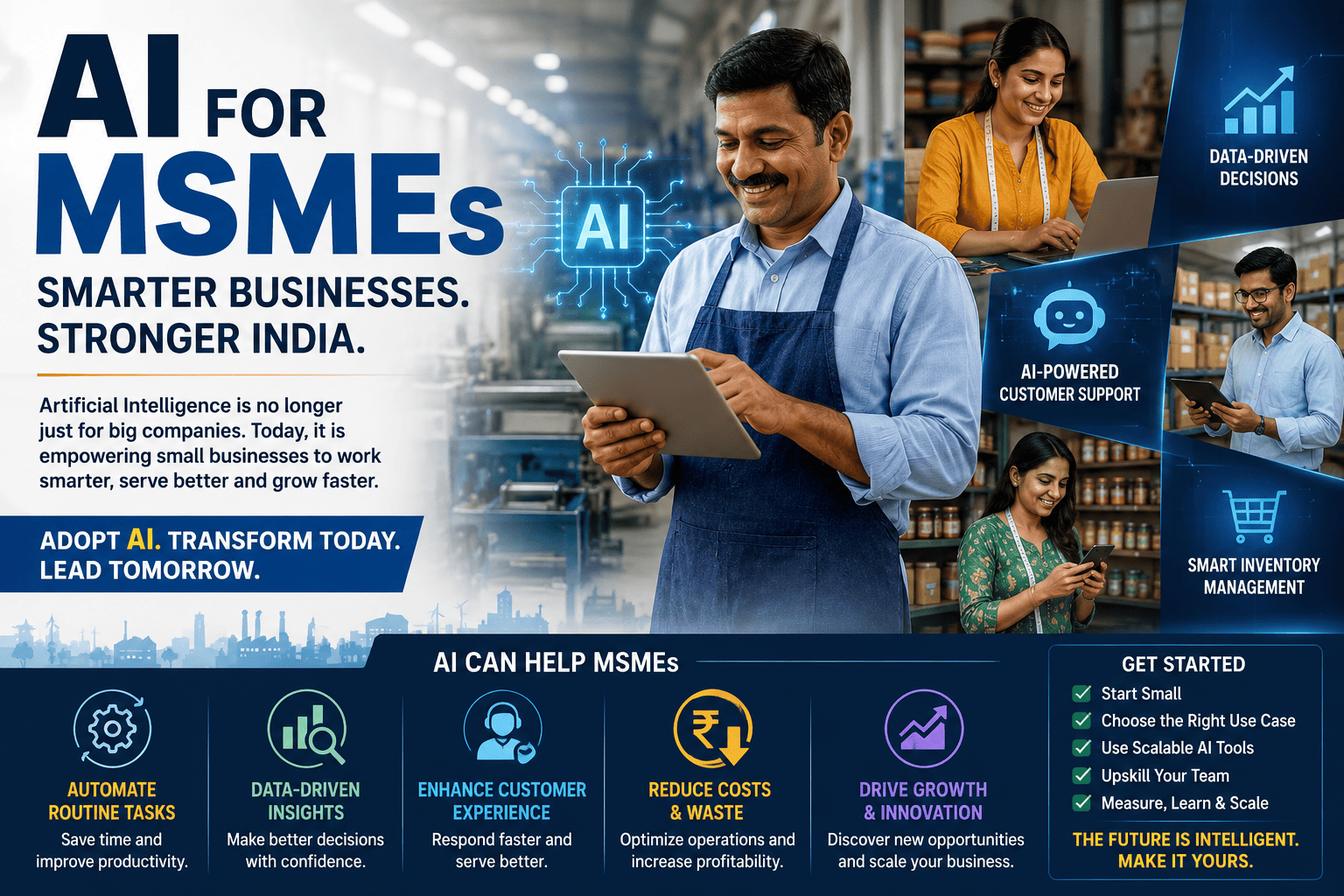 AI for MSMEs: The Next Industrial Revolution Small Businesses Cannot Afford to Ignore
