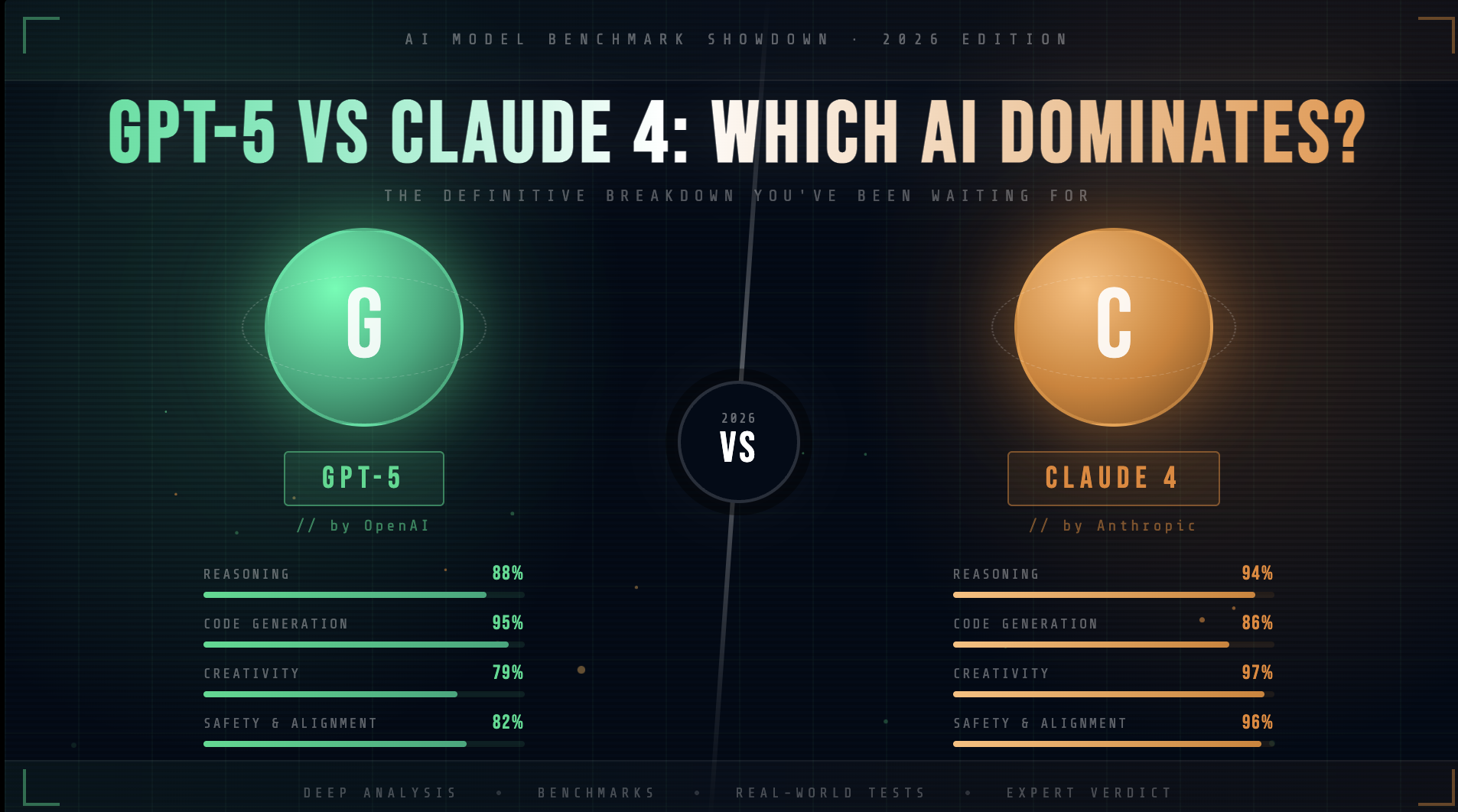 GPT-5 vs Claude 4: Which AI Model Dominates in 2026?