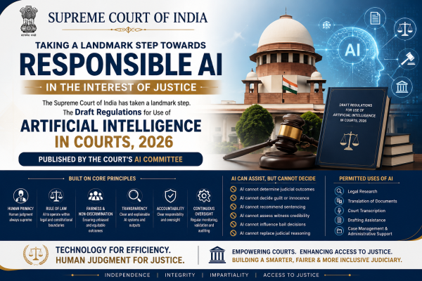 Supreme Court’s Draft AI Regulations 2026: A Landmark Framework for Responsible Artificial Intelligence in India’s Judiciary