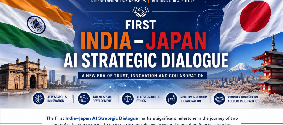 First India–Japan AI Strategic Dialogue: Building a Trusted AI Partnership for the Indo-Pacific