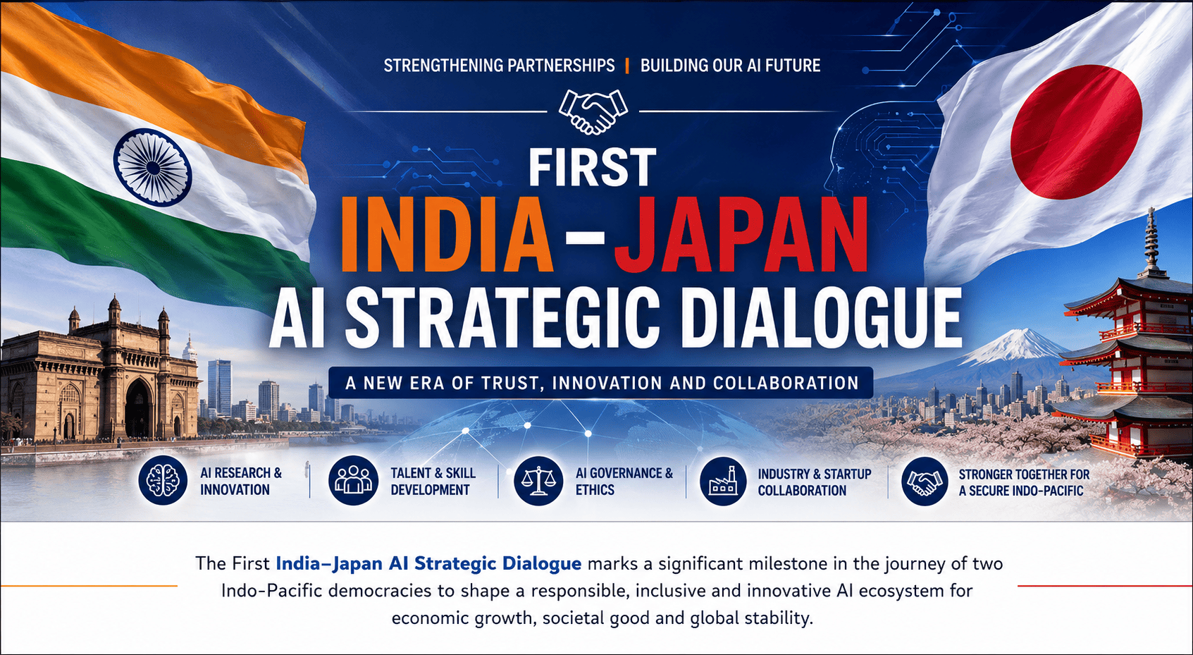 First India–Japan AI Strategic Dialogue: Building a Trusted AI Partnership for the Indo-Pacific