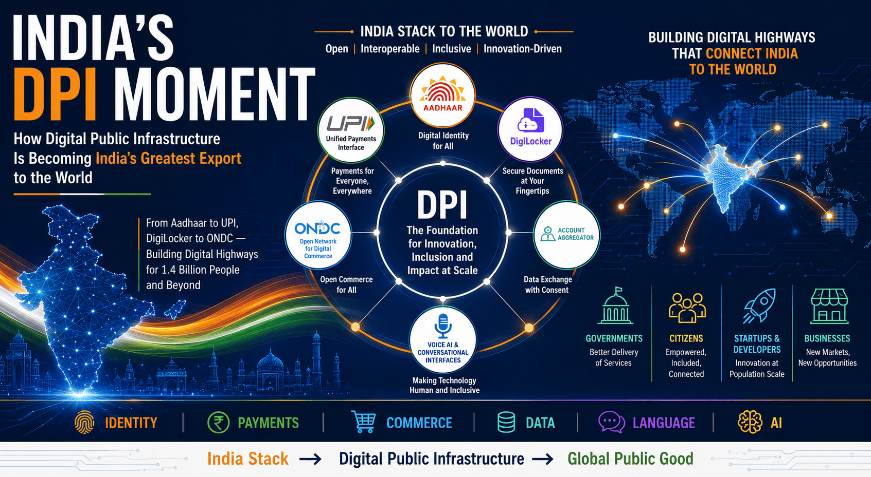 India’s DPI Moment: How Digital Public Infrastructure Is Becoming the Nation’s Greatest Export