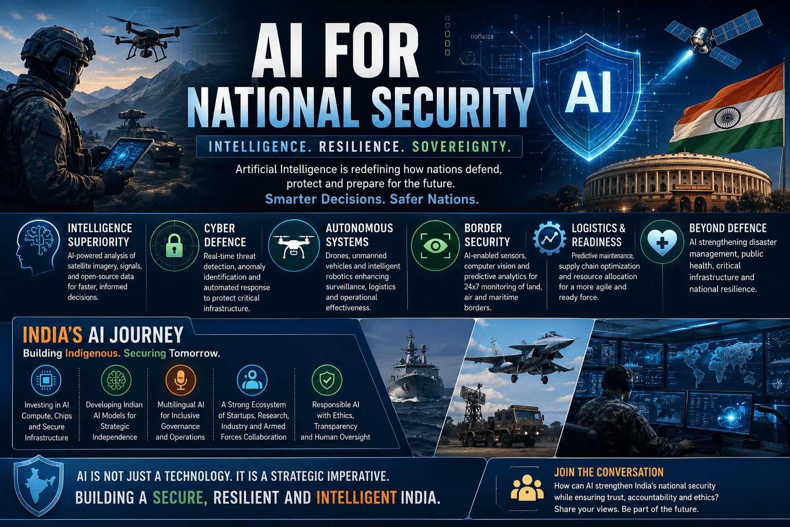 AI for National Security: Why the Future of Defence Will Be Defined by Intelligence, Not Just Firepower