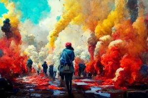 AI on the Streets: How Artificial Intelligence Is Reshaping the Anatomy of Modern Protests